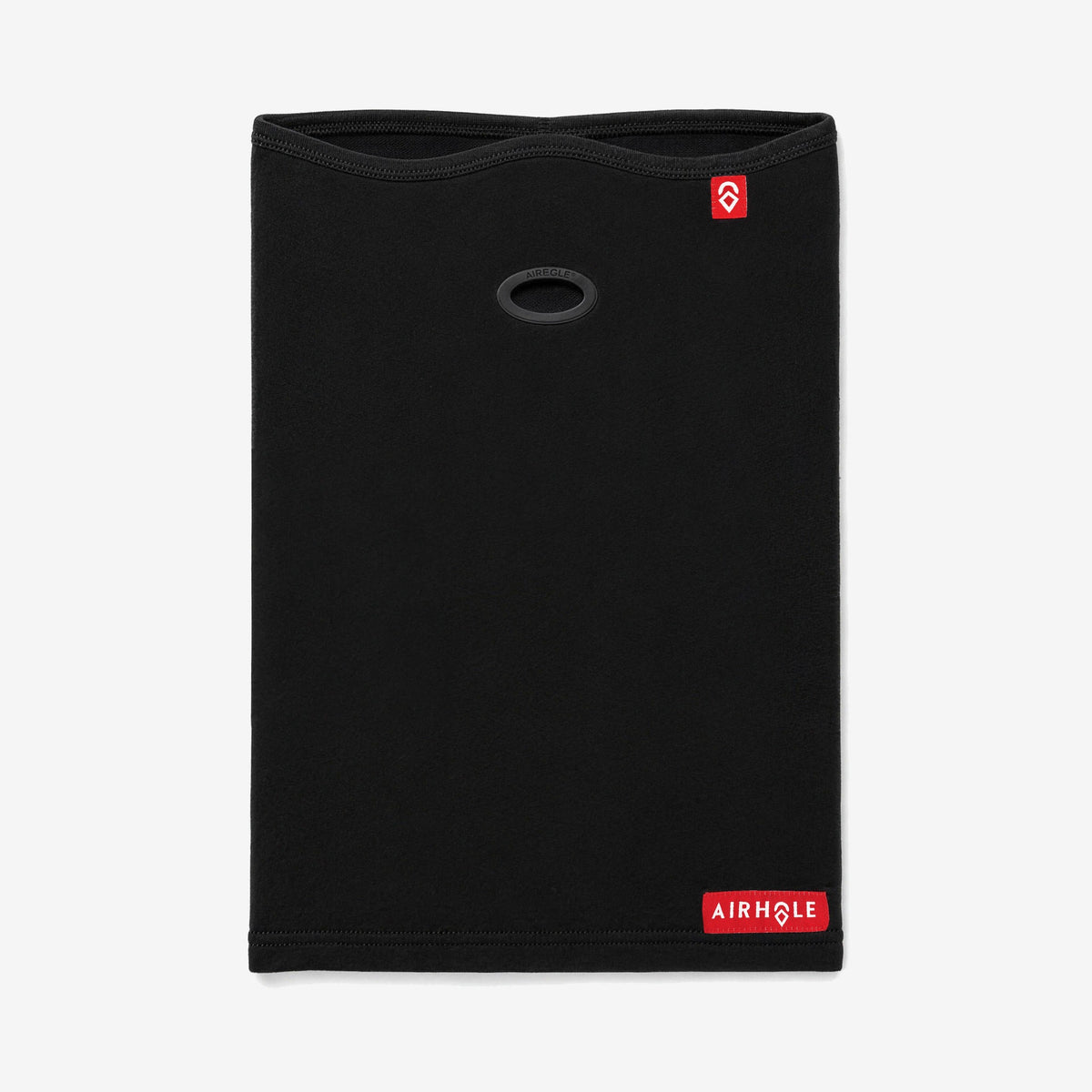 Airhole Airtube Ergo Kids Polar Fleece – Black – Flat lay, front