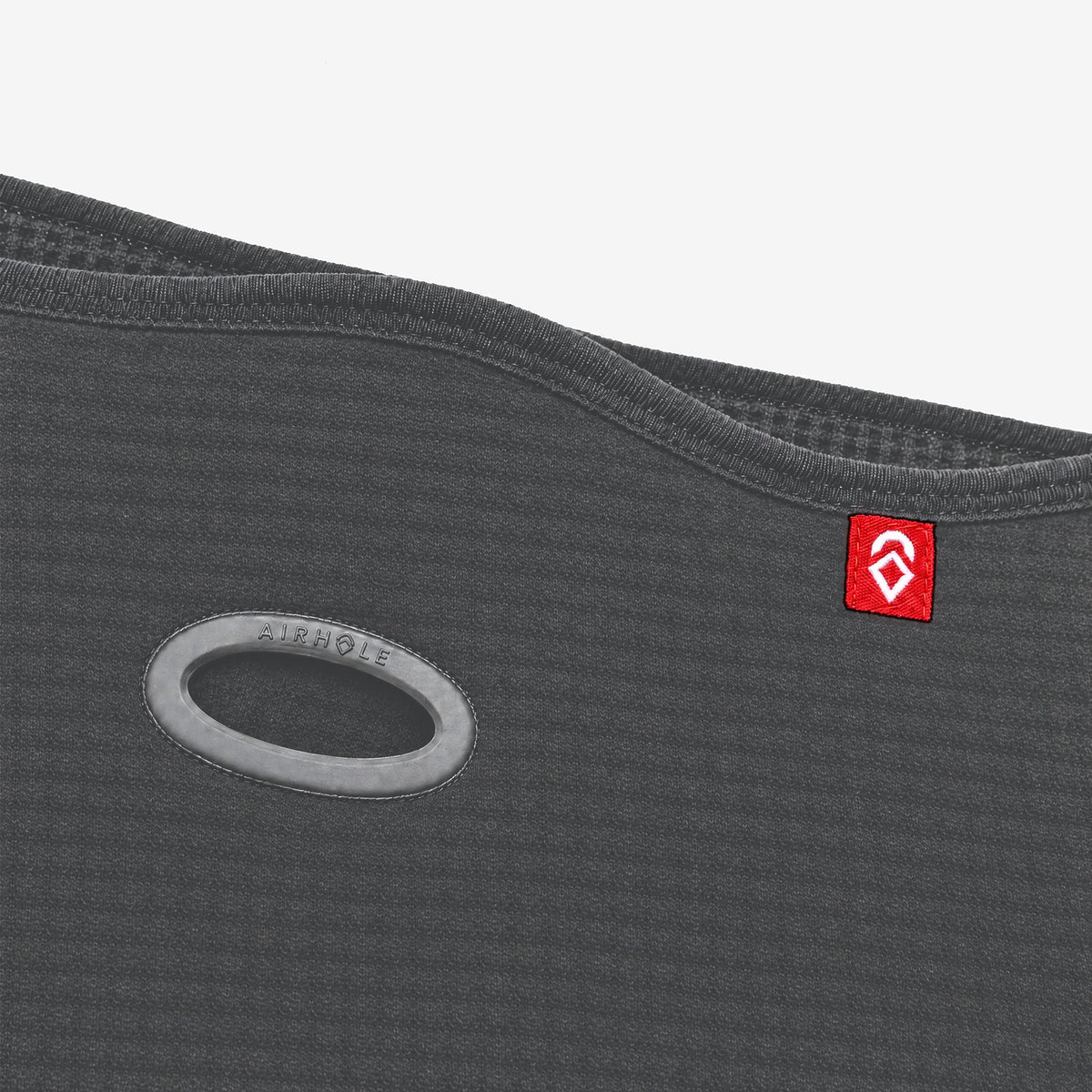 Airhole Airtube Ergo Waffle Fleece – Charcoal – Original Airhole close-up