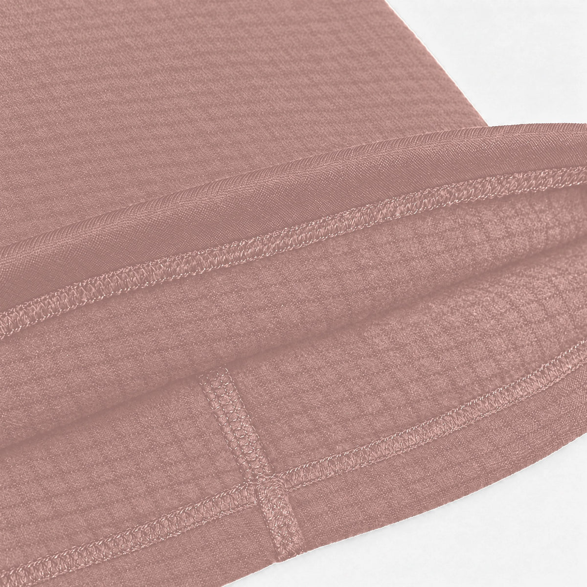 Airhole Airtube Ergo Waffle Fleece – Dusty Pink – Fabric close-up