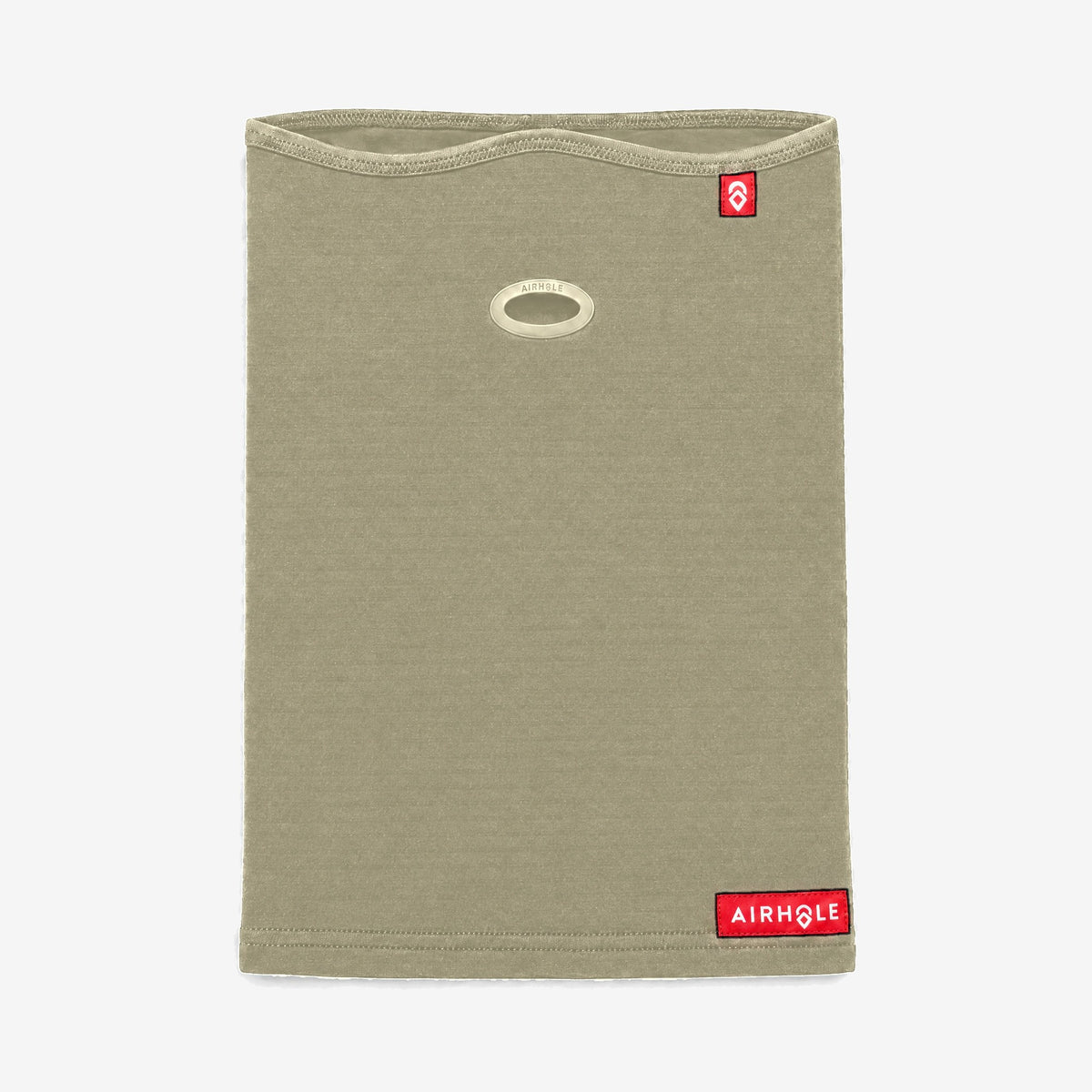 Airhole Airtube Ergo Waffle Fleece – Khaki – Flat lay, front