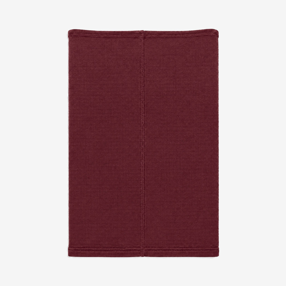 Airhole Airtube Ergo Waffle Fleece – Maroon – Flat lay, back