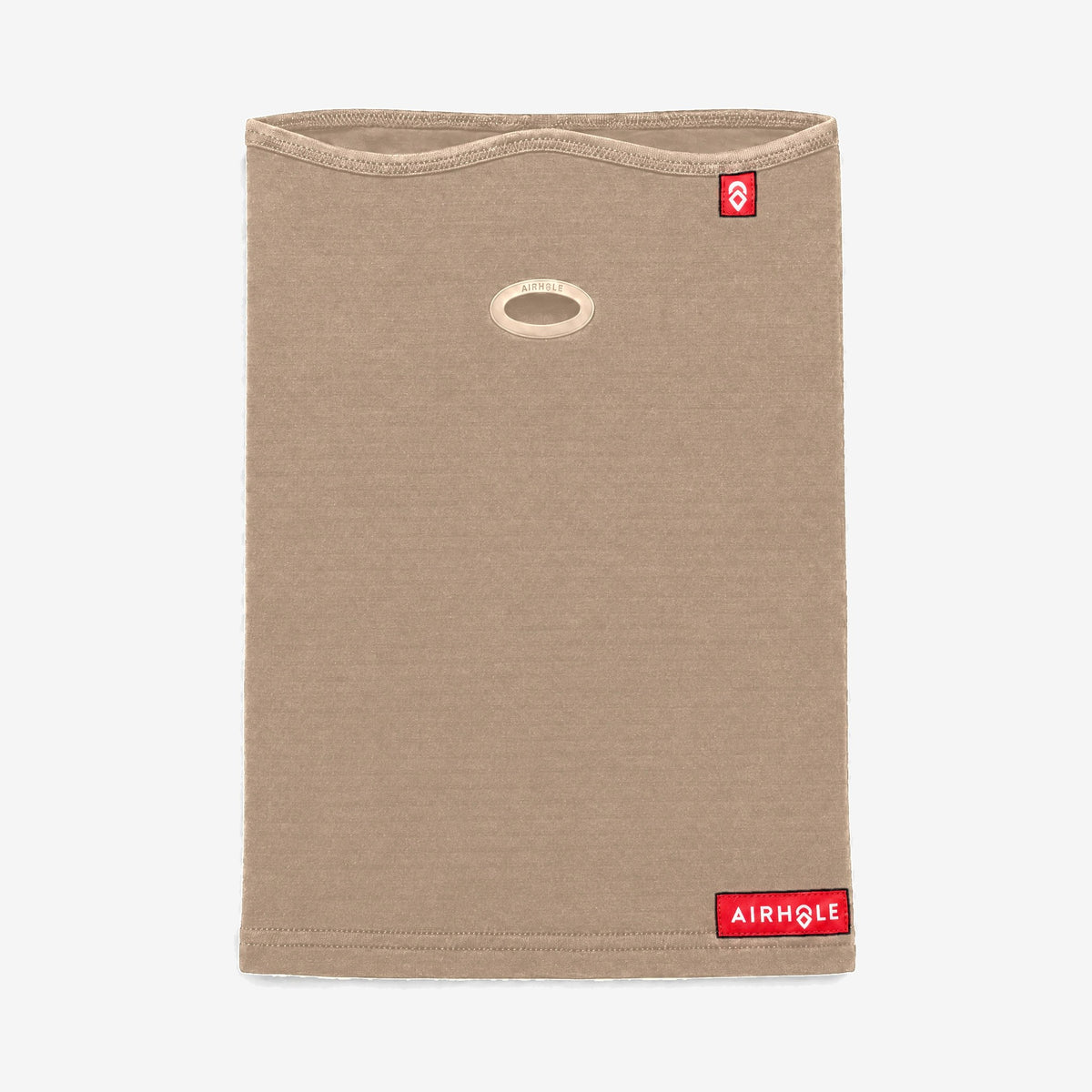Airhole Airtube Ergo Waffle Fleece – Oatmilk – Flat lay, front