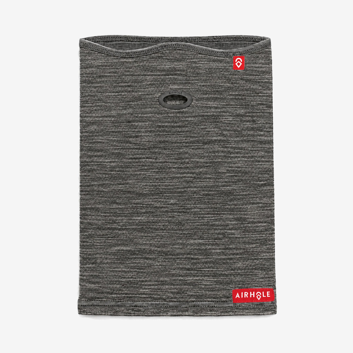 Airhole Airtube Ergo Waffle Fleece – Tech Grey – Flat lay, front