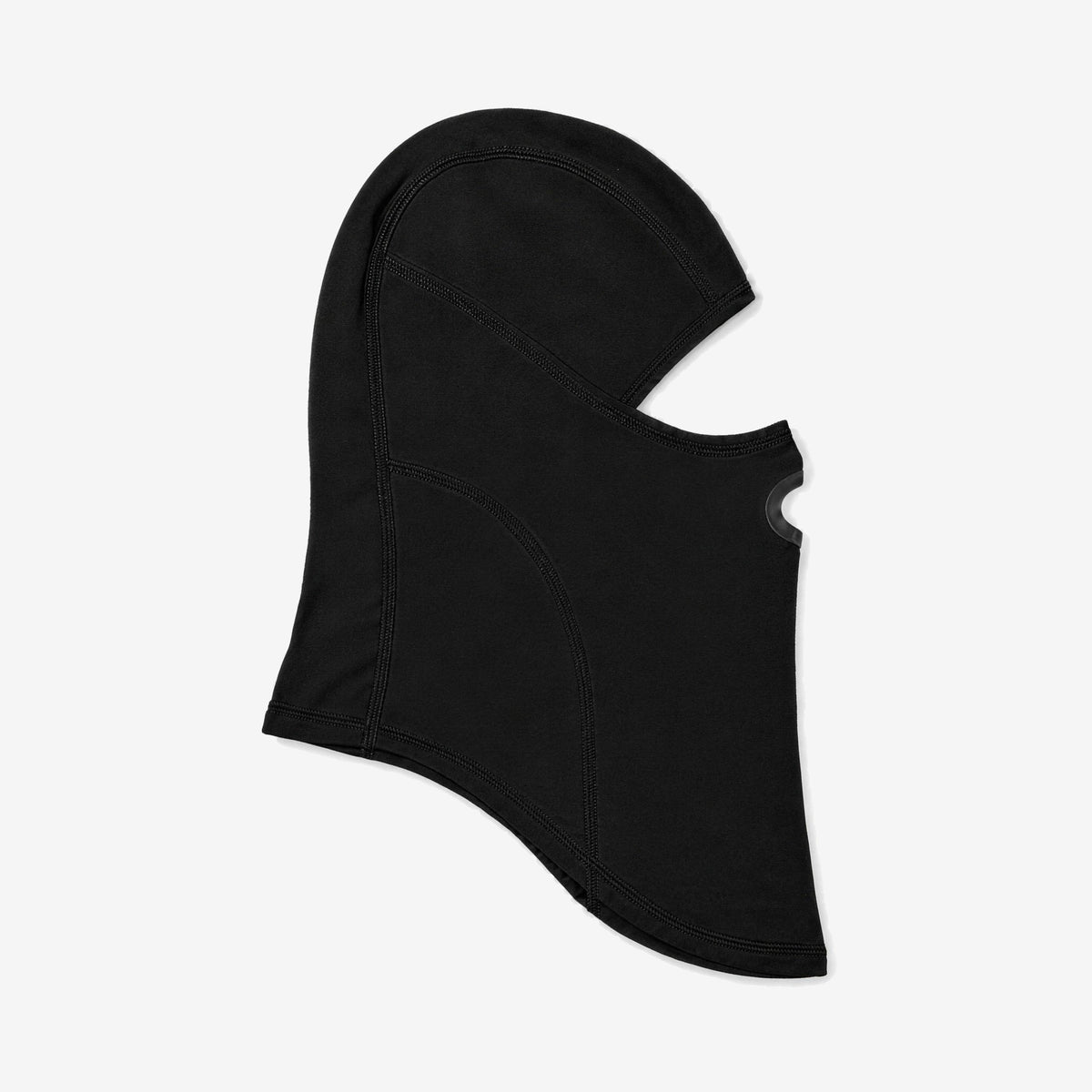 Airhole Balaclava Hinge Drytech – Black – Flat lay, front