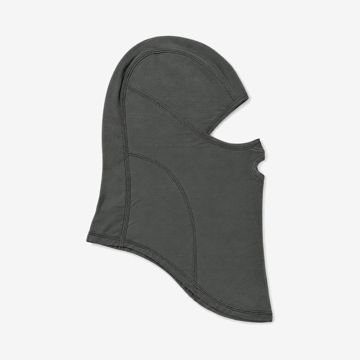 Airhole Balaclava Hinge Drytech – Charcoal – Flat lay, front