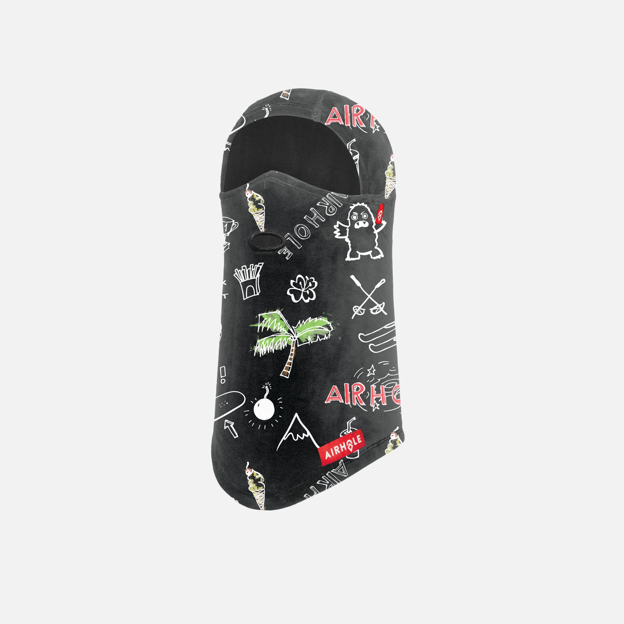 Airhole Balaclava Junior Milk Fleece