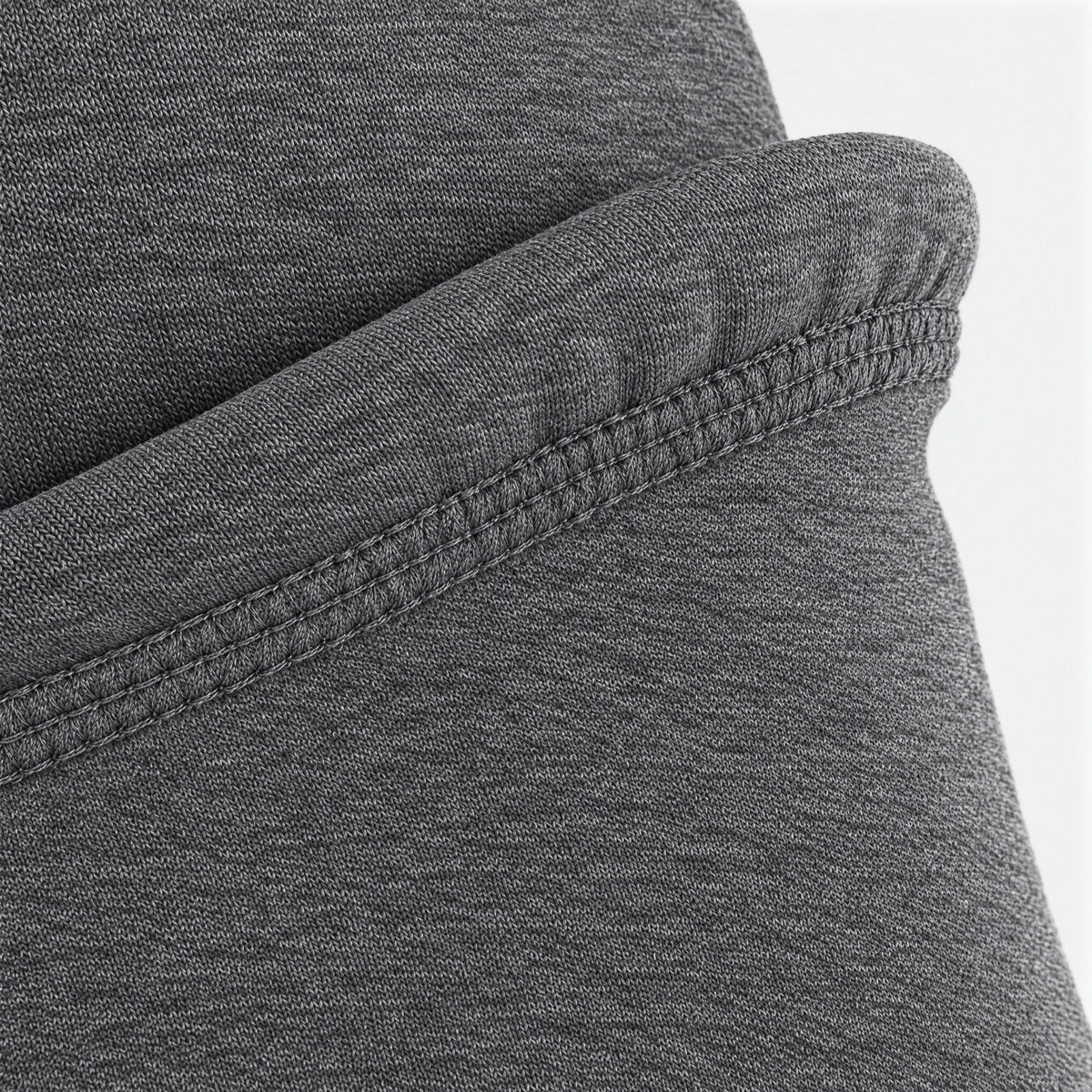 Airhole Balaclava Merino – Heather Grey – Merino wool close-up