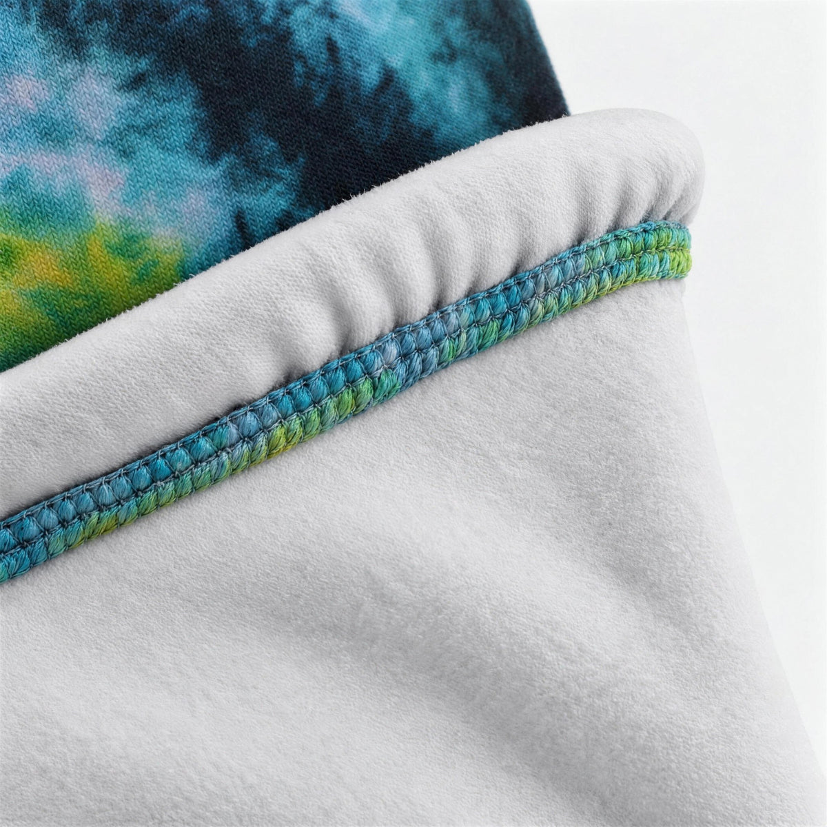 Airhole Balaclava Hinge Polar Fleece – Acid – Polar fleece close-up