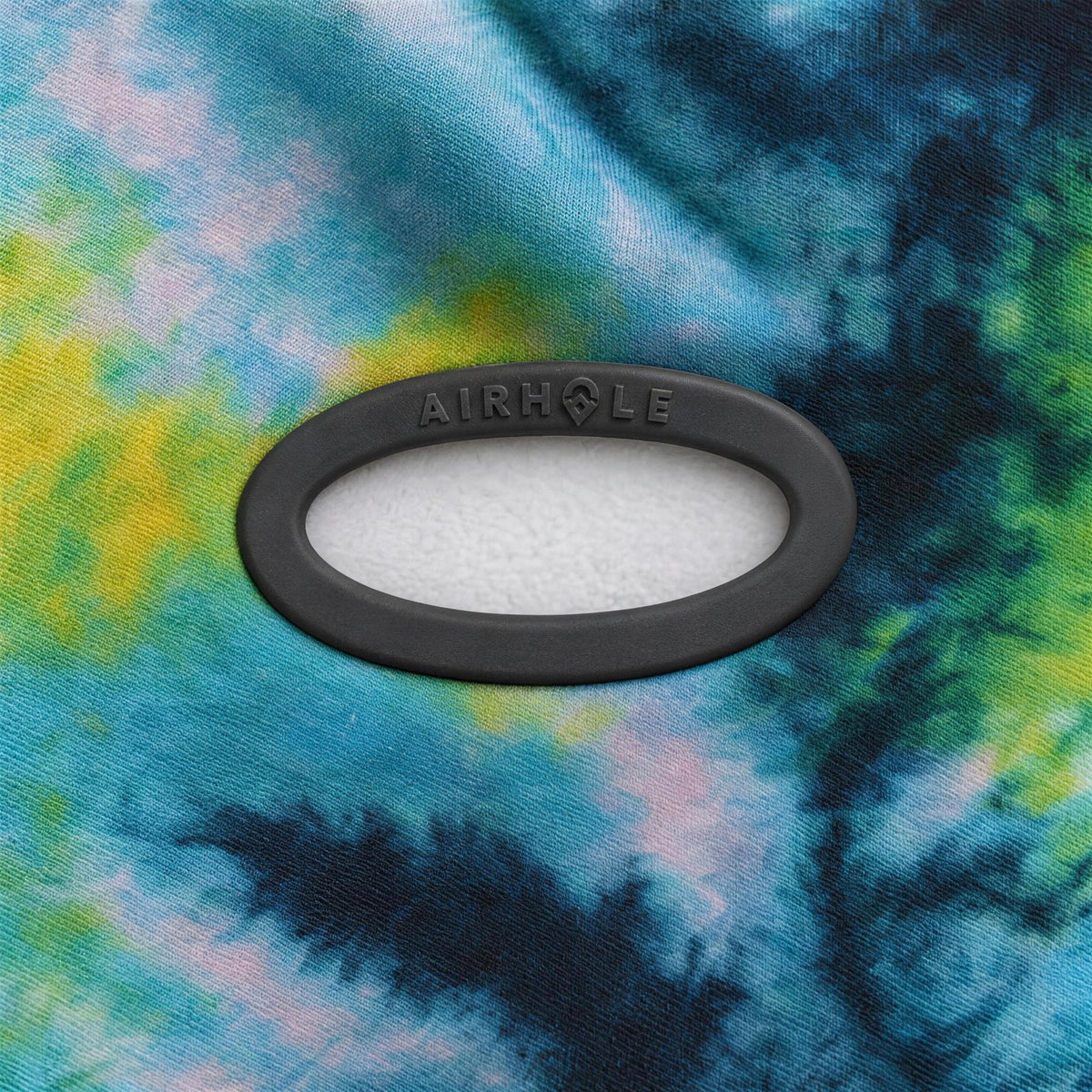 Airhole Balaclava Hinge Polar Fleece – Acid – Silicone Airhole close-up