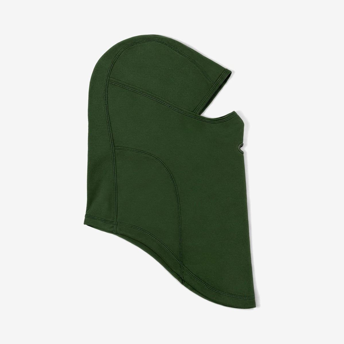 Airhole Balaclava Hinge Polar Fleece – Army – Flat lay