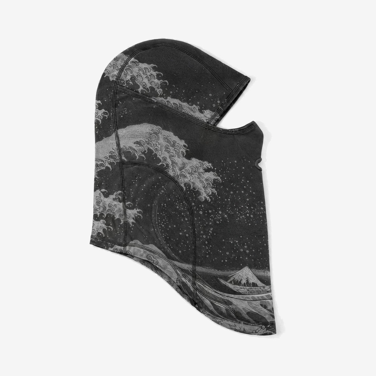 Airhole Balaclava Hinge Polar Fleece – Board Archive Black – Flat lay