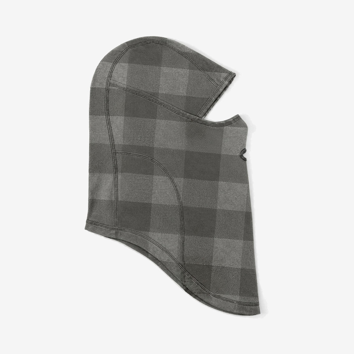 Airhole Balaclava Hinge Polar Fleece – Buffalo Plaid – Flat lay