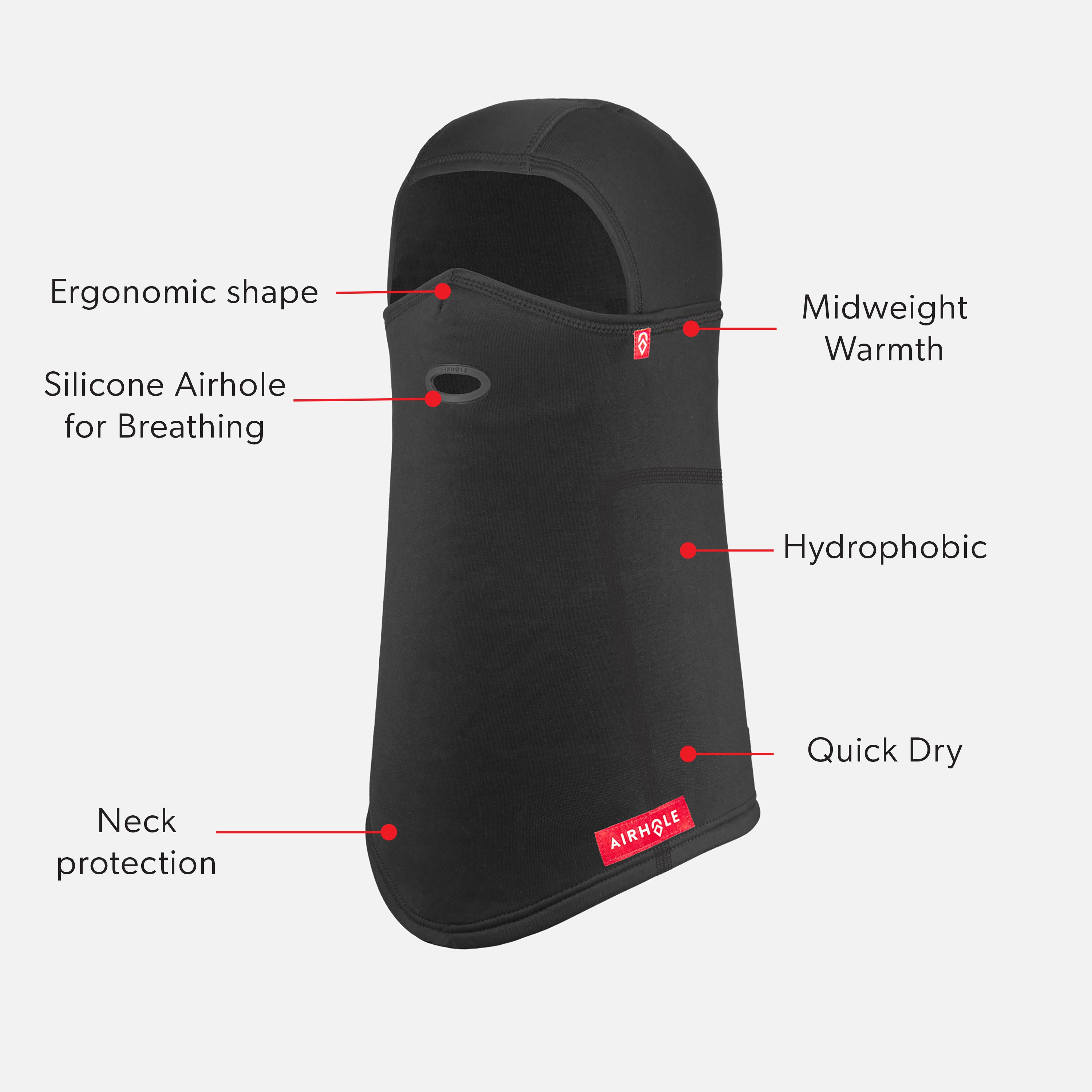 Airhole Original Mouth | Polar Fleece Balaclava