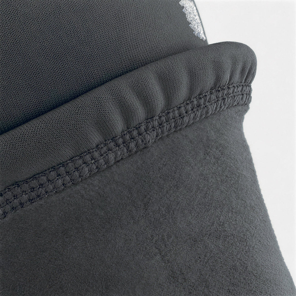 Airhole Balaclava Hinge Polar Fleece – Charcoal – Polar fleece close-up
