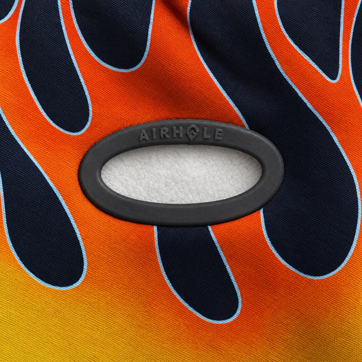 Airhole Balaclava Hinge Polar Fleece – David Djite – Silicone Airhole close-up