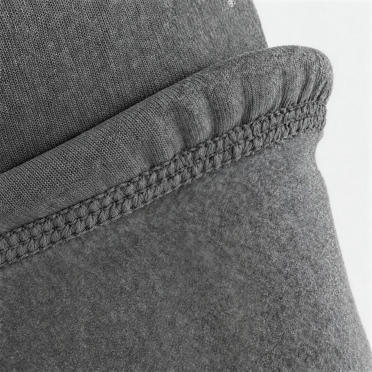 Airhole Balaclava Hinge Polar Fleece – Heather Grey – Polar fleece close-up