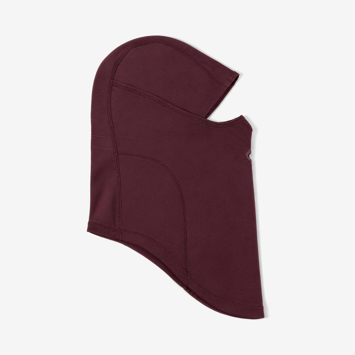 Airhole Balaclava Hinge Polar Fleece – Maroon – Flat lay