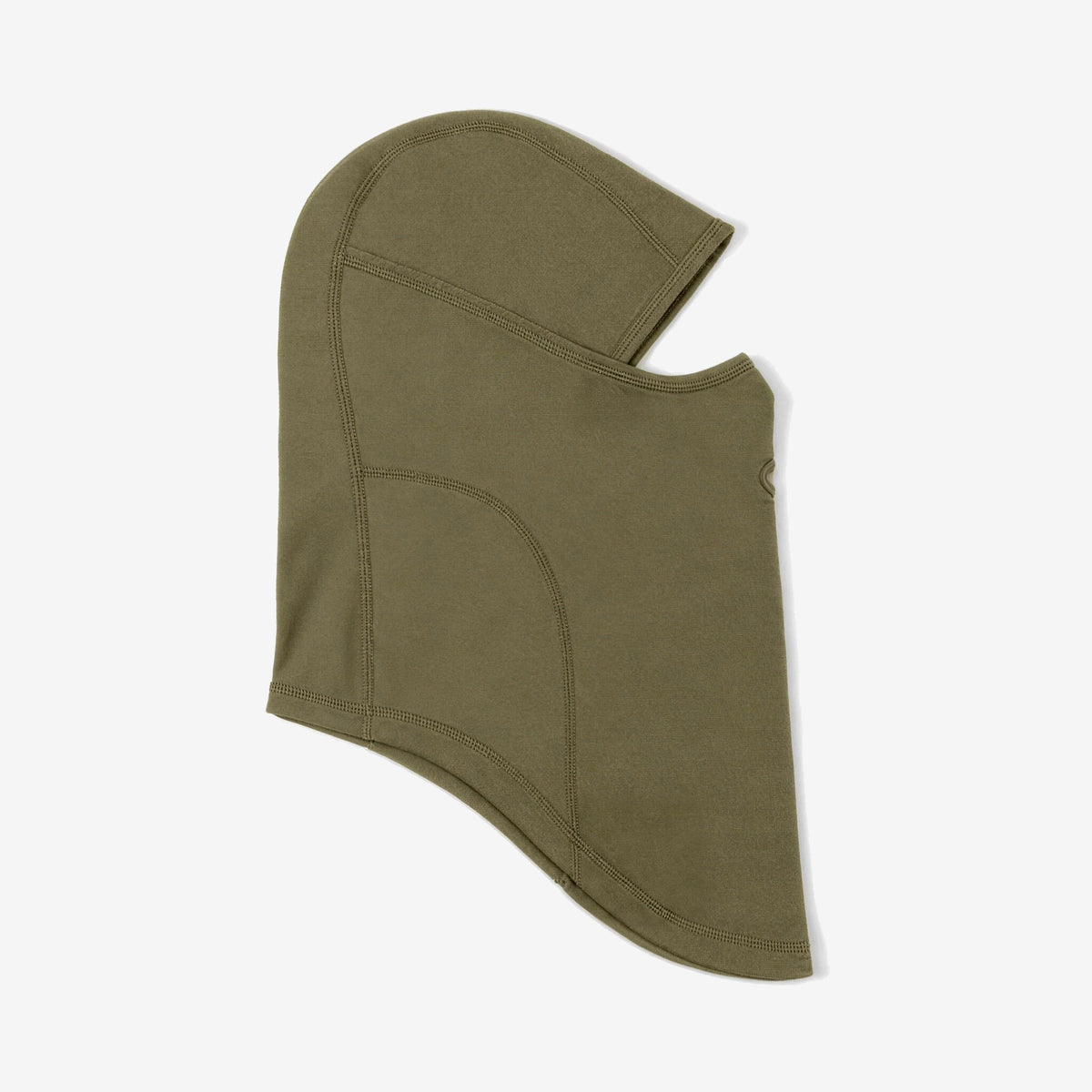 Airhole Balaclava Hinge Polar Fleece – Olive Oil – Flat lay