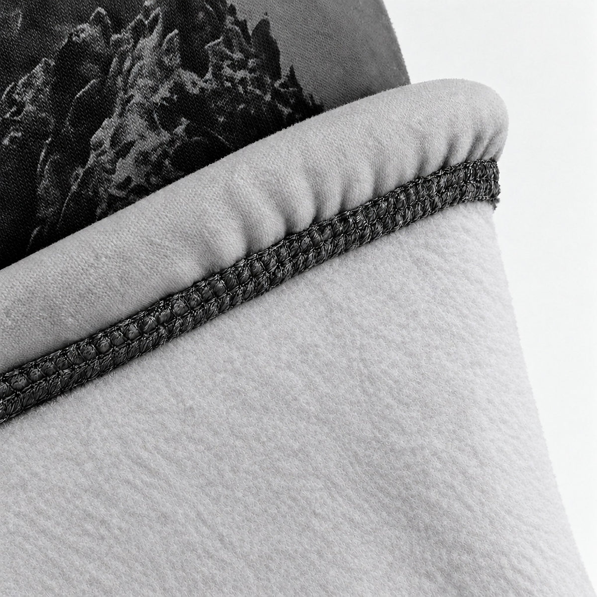 Airhole Balaclava Hinge Polar Fleece – Mason Mashon Summit – Polar fleece close-up