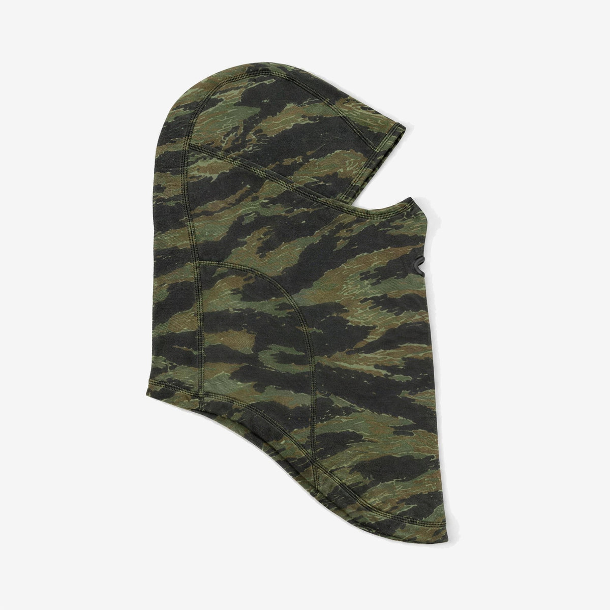 Airhole Balaclava Hinge Polar Fleece – Tiger Camo – Flat lay