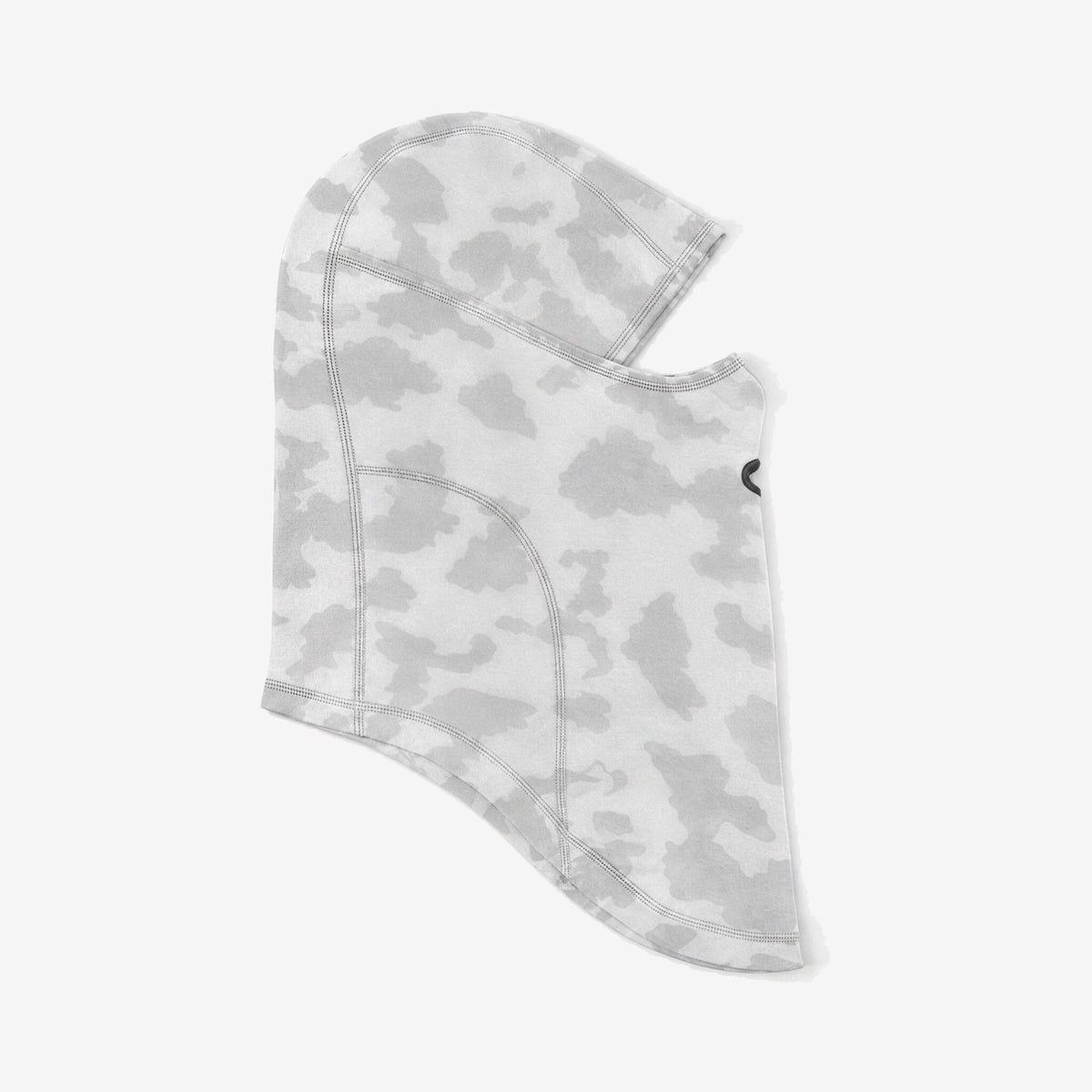 Airhole Balaclava Hinge Polar Fleece – White Camo – Flat lay