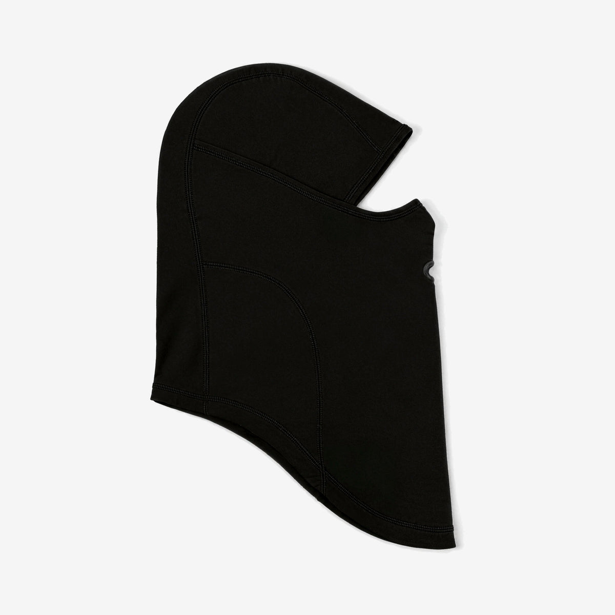 Airhole Balaclava Waffle Fleece – Black – Right side