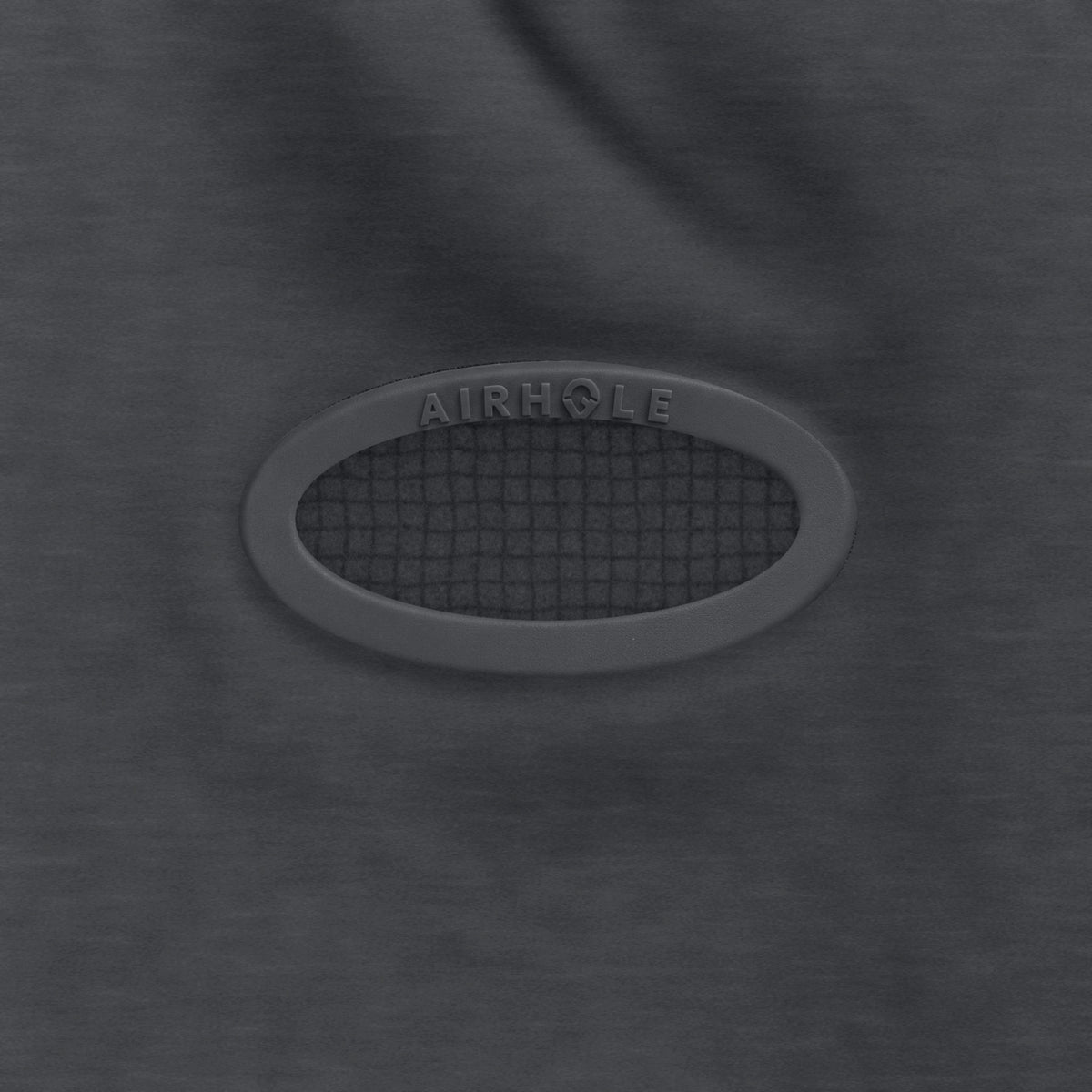 Airhole Balaclava Waffle Fleece – Charcoal – Silicone Airhole