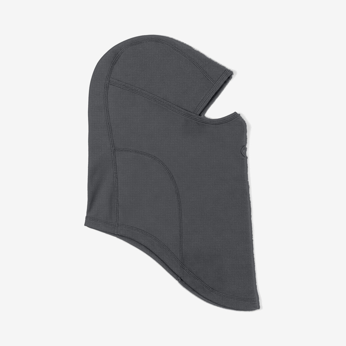 Airhole Balaclava Waffle Fleece – Charcoal – Right side