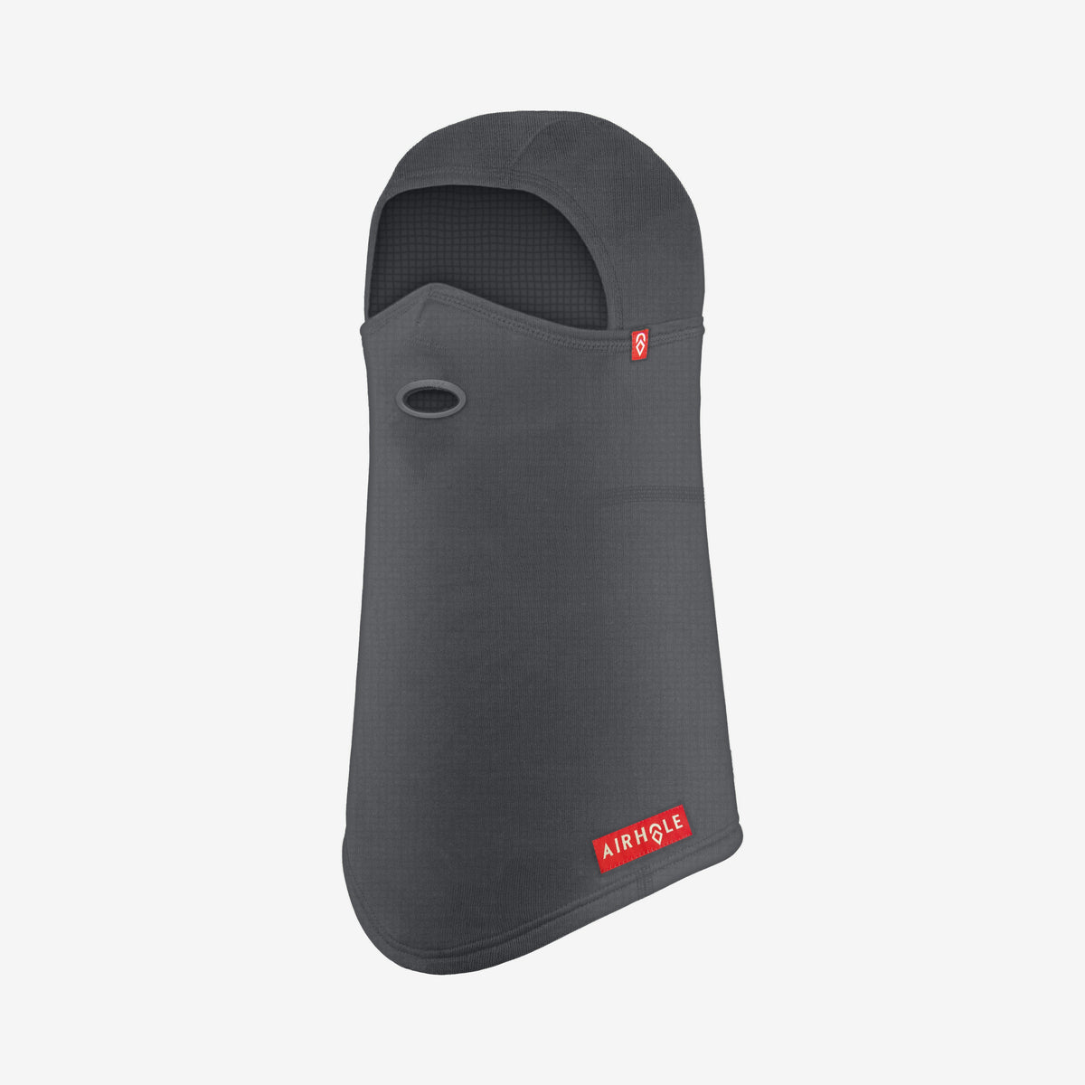 Airhole Balaclava Waffle Fleece – Charcoal – Front