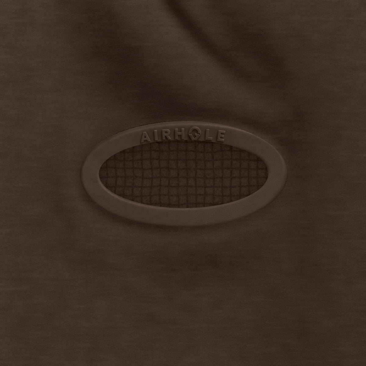 Airhole Balaclava Waffle Fleece – Chocolate – Silicone Airhole
