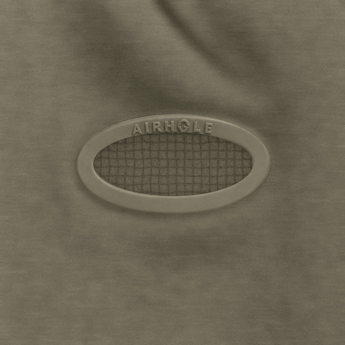 Airhole Balaclava Waffle Fleece – Khaki – Silicone Airhole