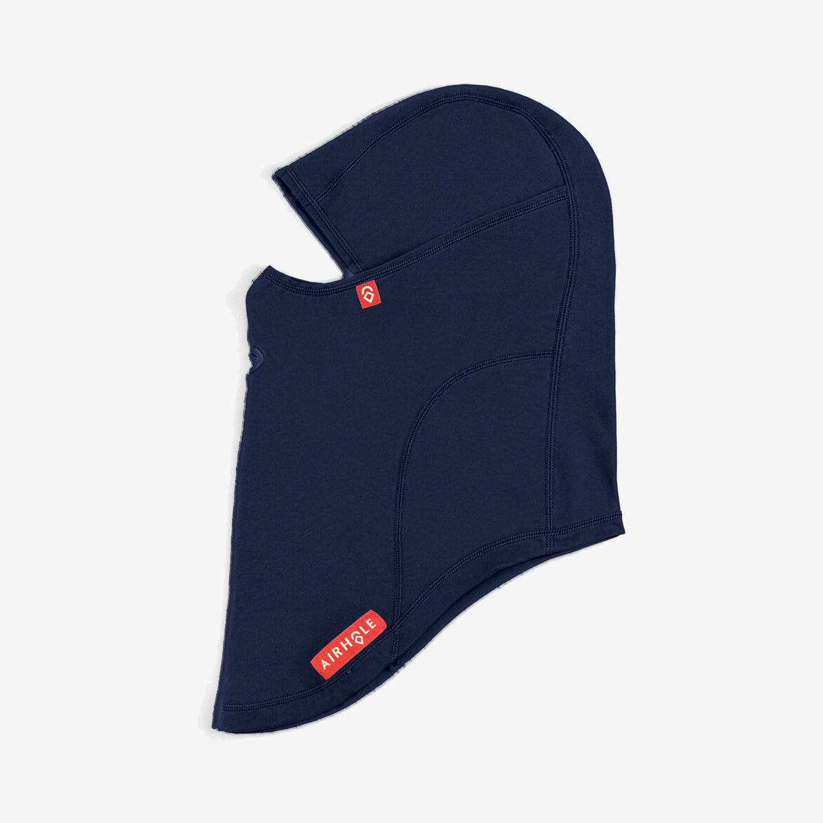 Airhole Balaclava Waffle Fleece – Navy – Left side