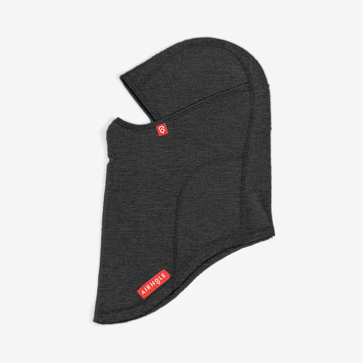 Airhole Balaclava Waffle Fleece – Tech Grey – Left side