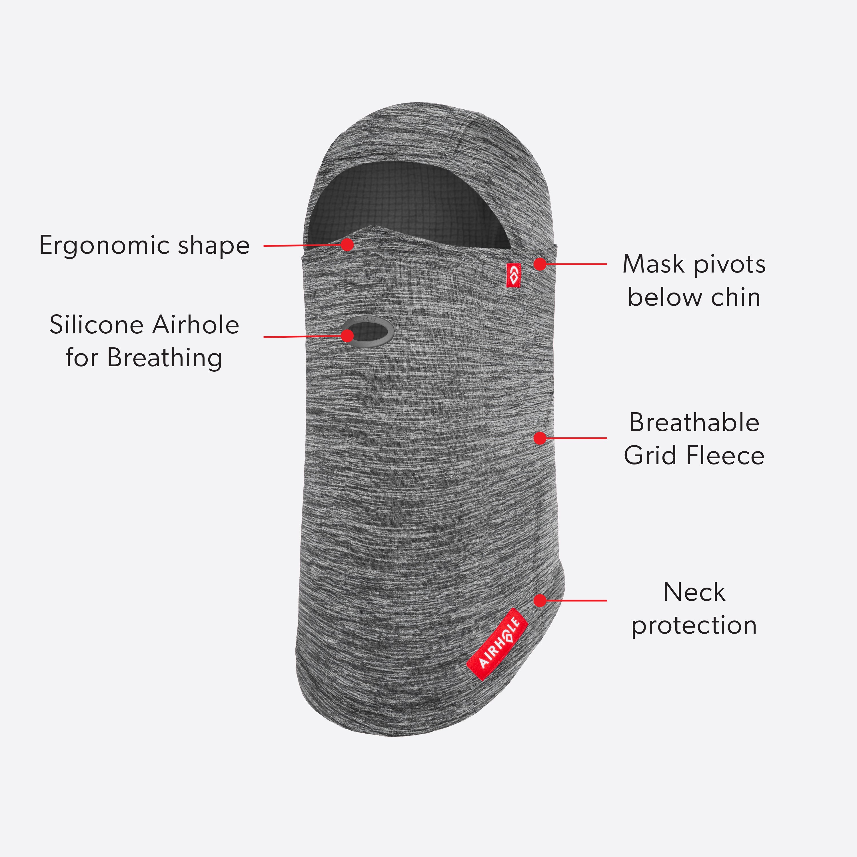 Balaclava Waffle Fleece