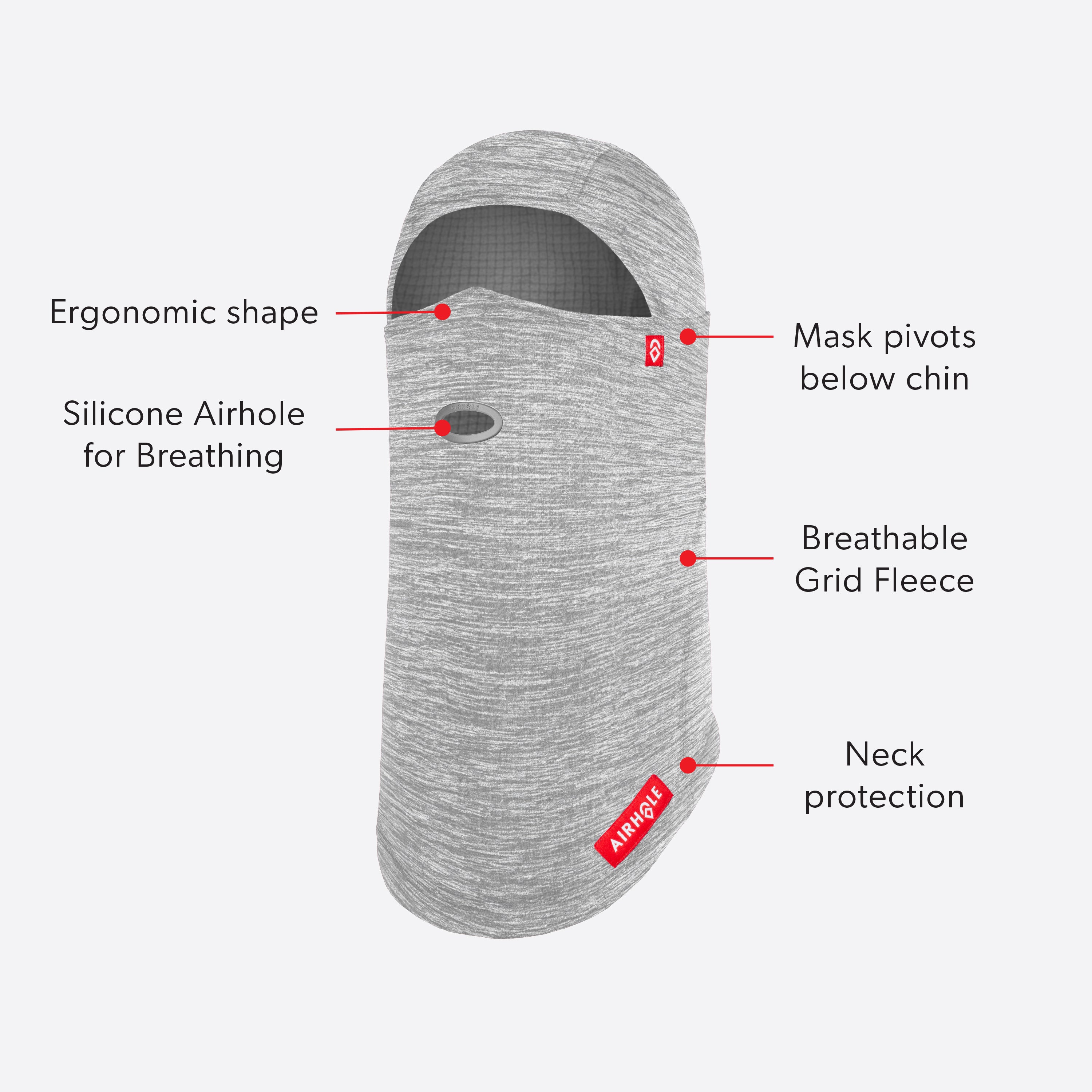 Balaclava Waffle Fleece