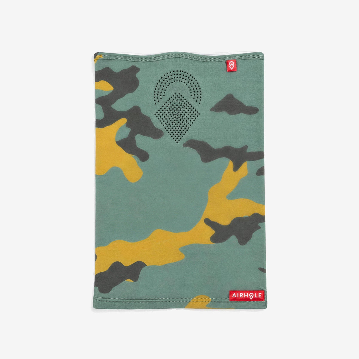 Airhole Airtube Ergo Laser Drytech – Camo – Flat lay, front