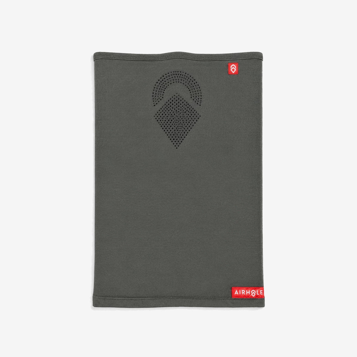Airhole Airtube Ergo Laser Drytech – Charcoal – Flat lay, front