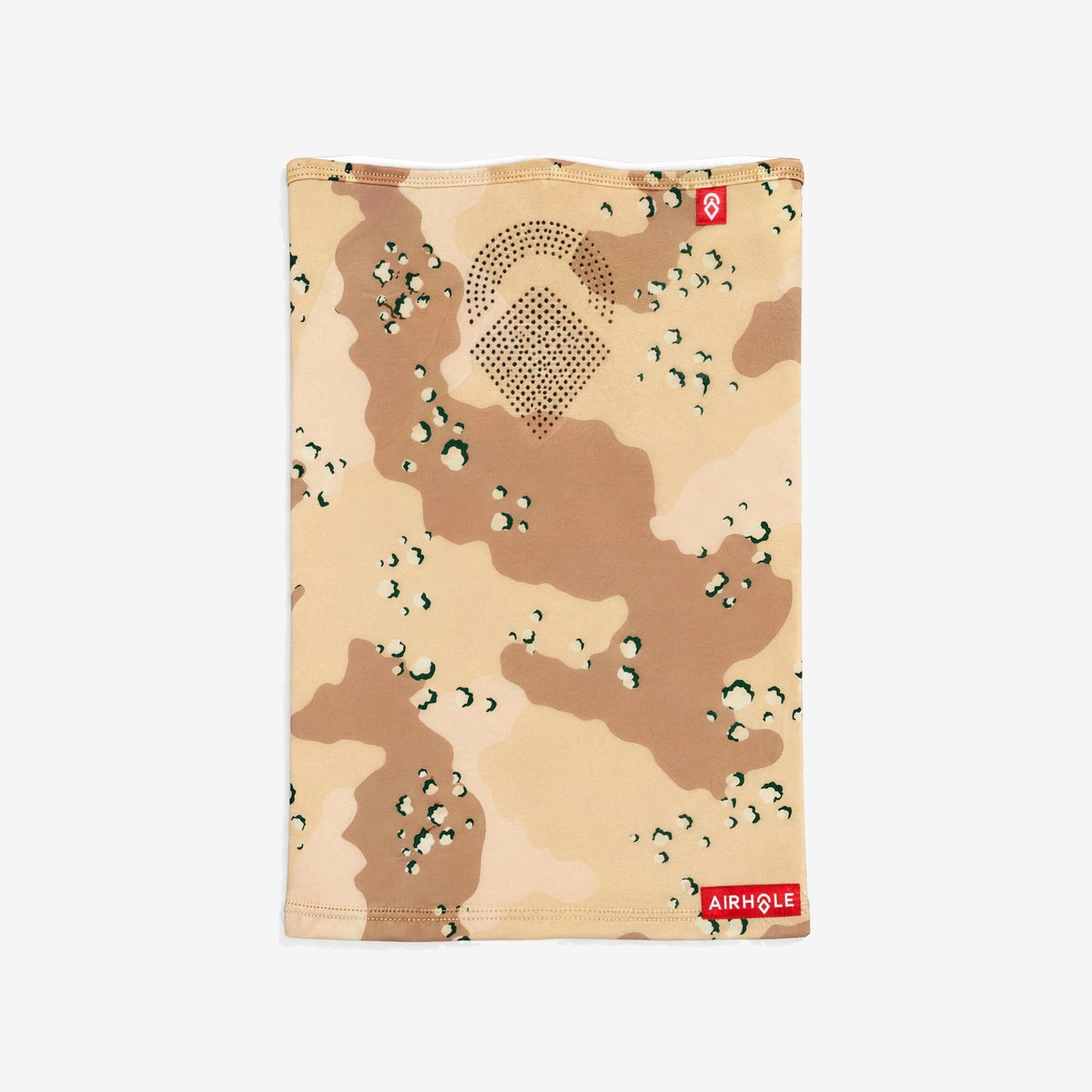 Airhole Airtube Ergo Laser Drytech – Field Camo – Flat lay, front