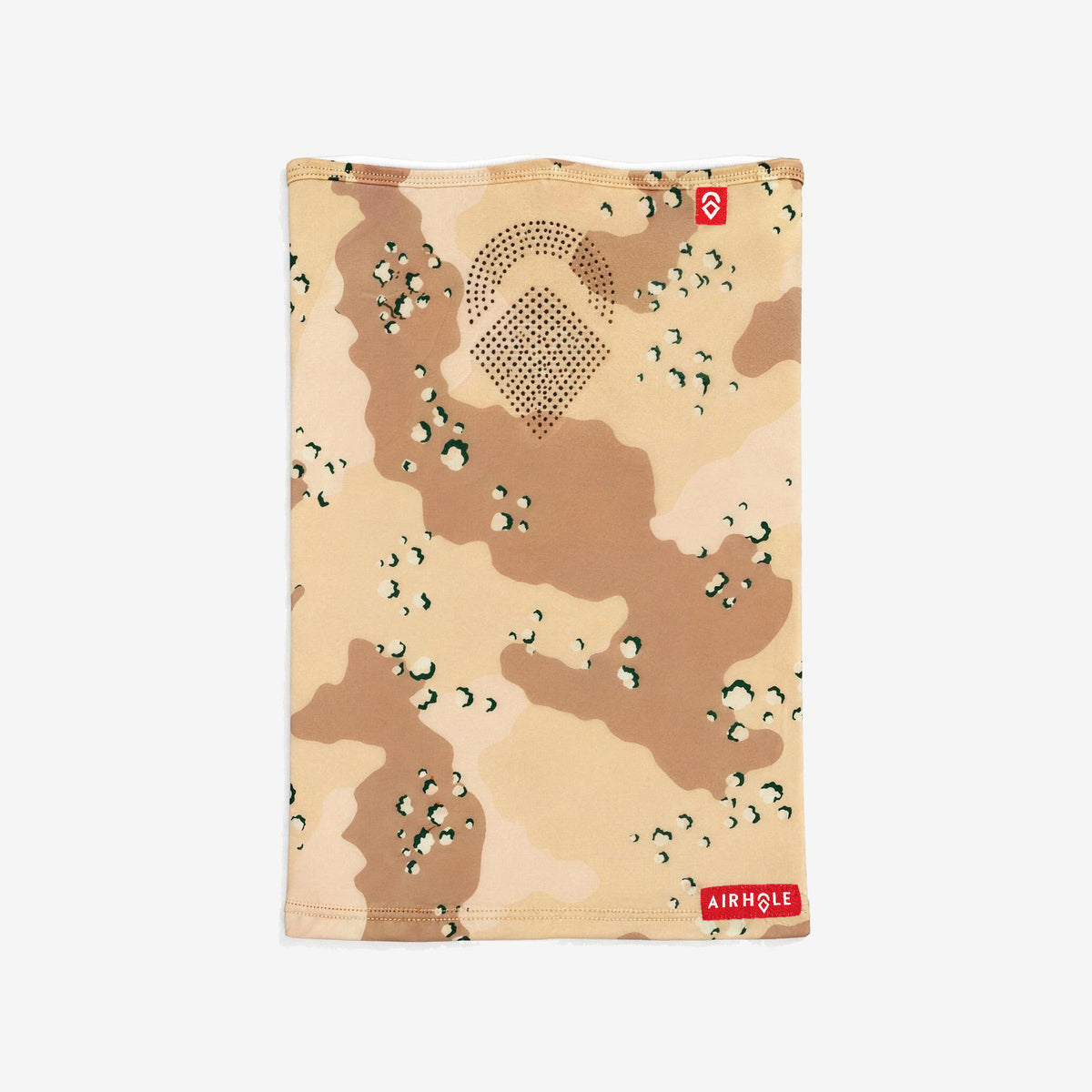 Airhole Airtube Ergo Laser Drytech – Field Camo – Flat lay, front