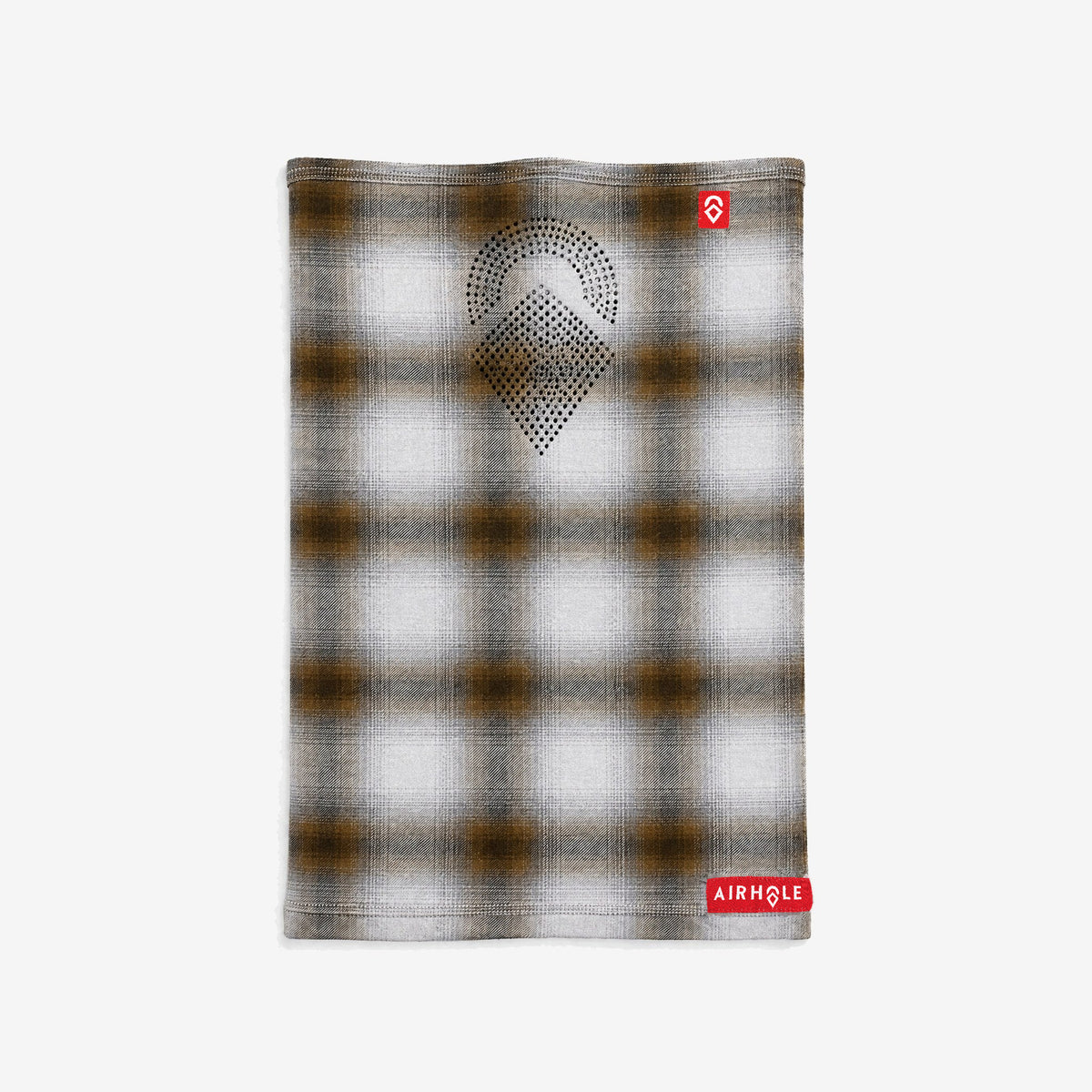 Airhole Airtube Ergo Laser Drytech – Shadow Plaid – Flat lay, front