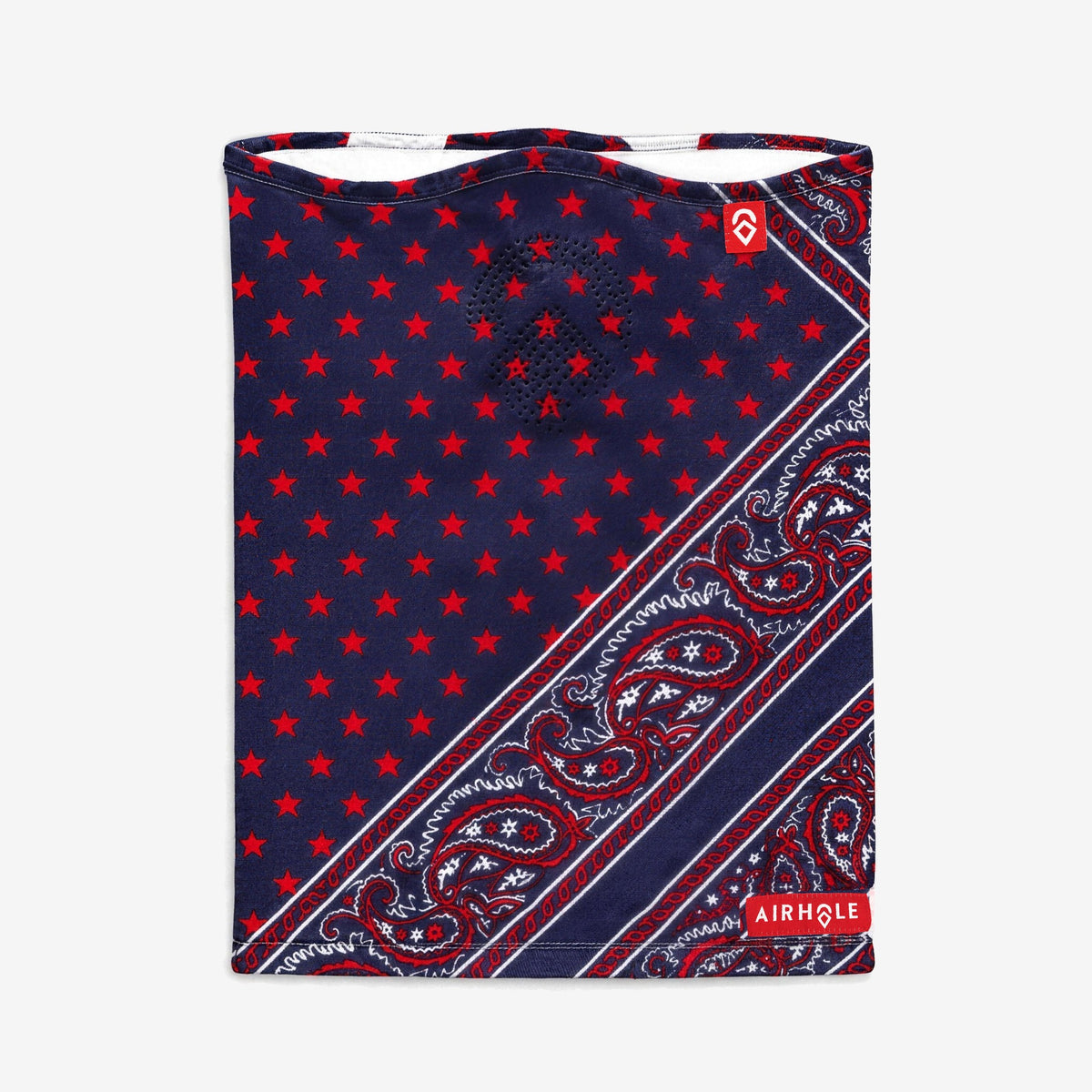 Airhole Airtube Ergo Laser Polar Fleece – Bandana – Flat lay, front