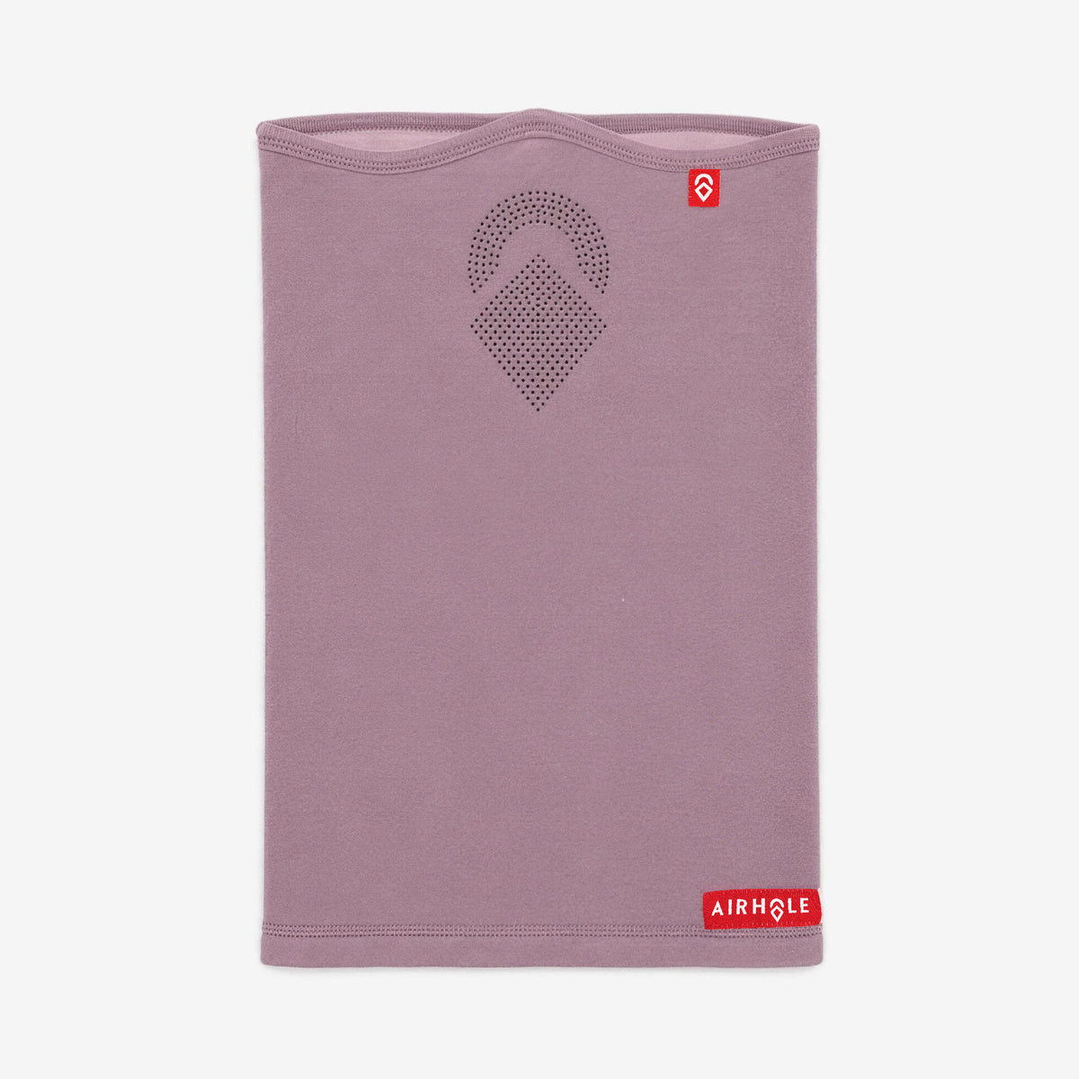 Airhole Airtube Ergo Laser Polar Fleece – Mulberry – Flat lay, front