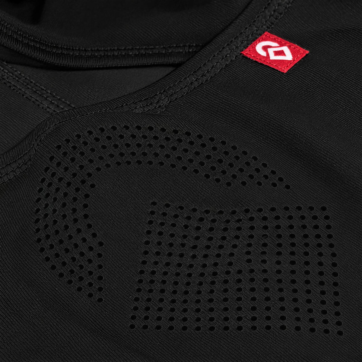 Airhole Laser Drytech Balaclava – Black – Laser micro-airholes close-up