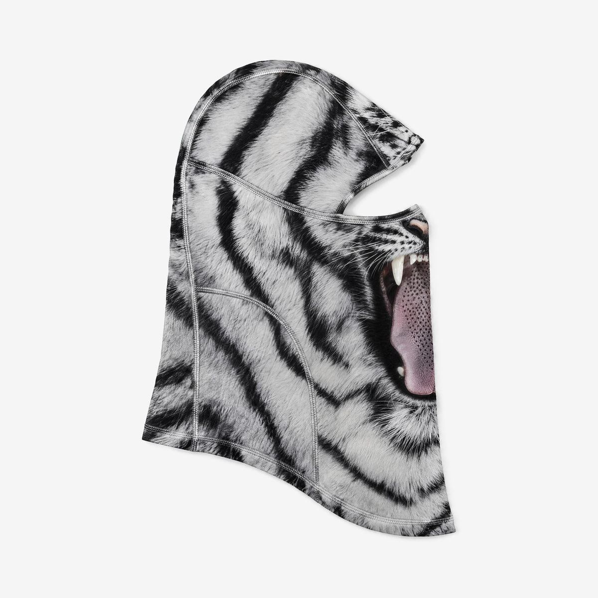 Airhole Laser Drytech Balaclava – Snow Tiger – Flat lay