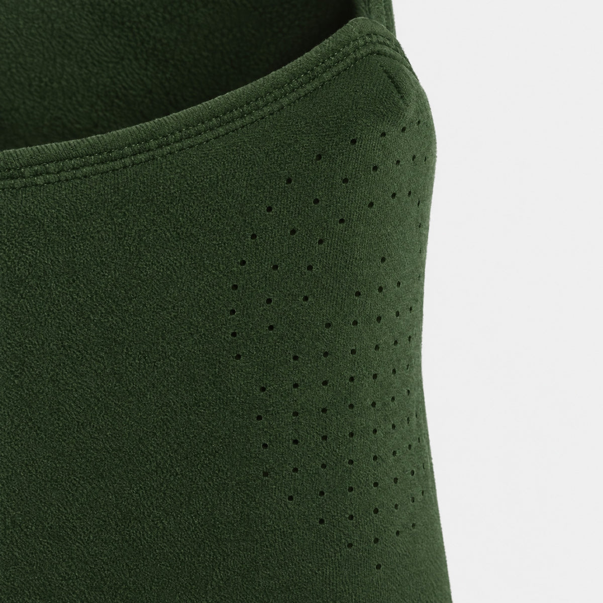Airhole Laser Polar Fleece Balaclava – Army – laser perforation detail