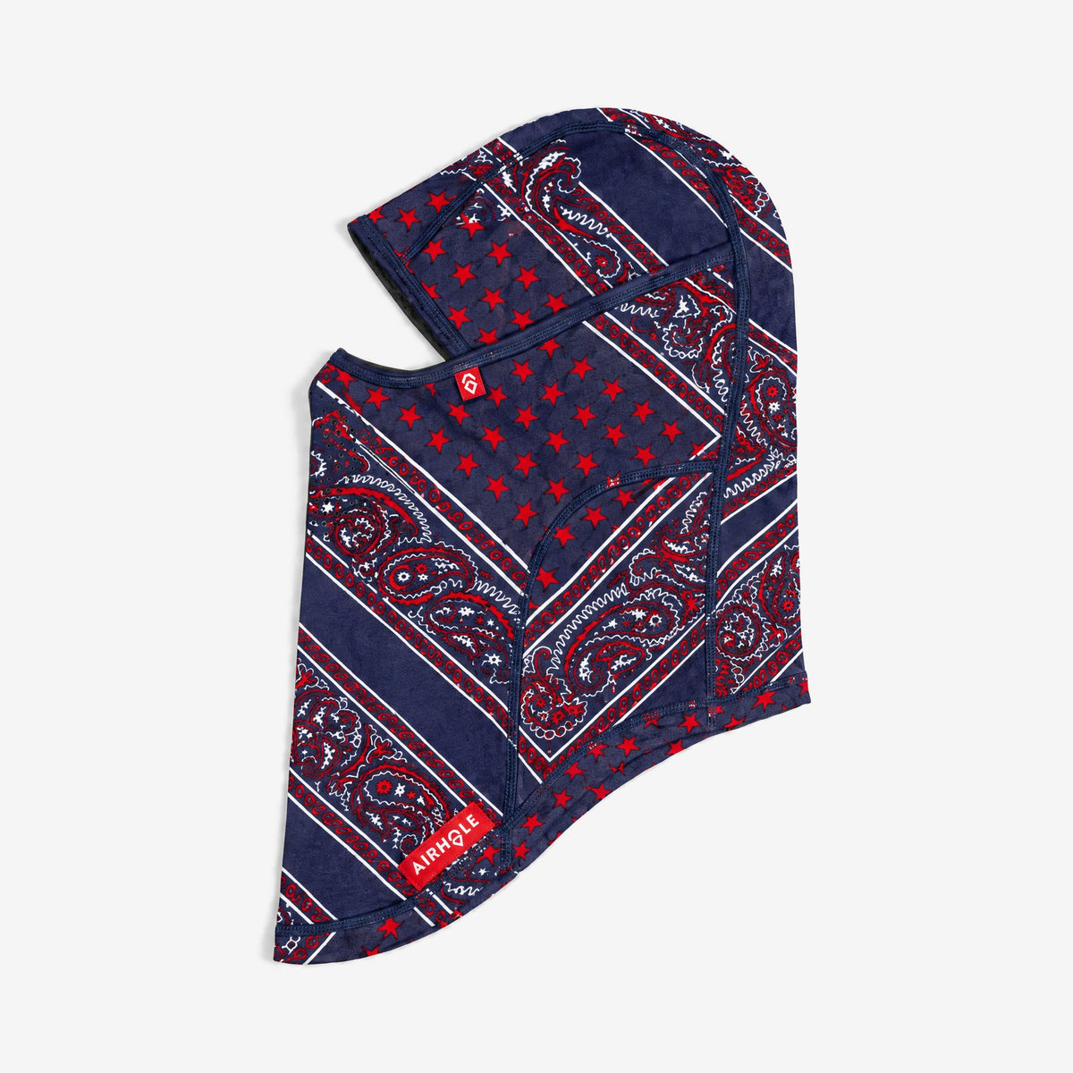 Airhole Laser Polar Fleece Balaclava – Bandana – flat lay, side