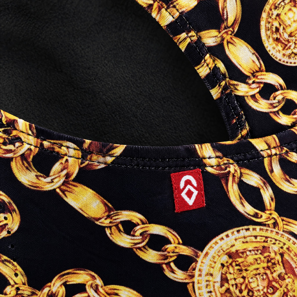 Airhole Laser Polar Fleece Balaclava – Chains – label detail