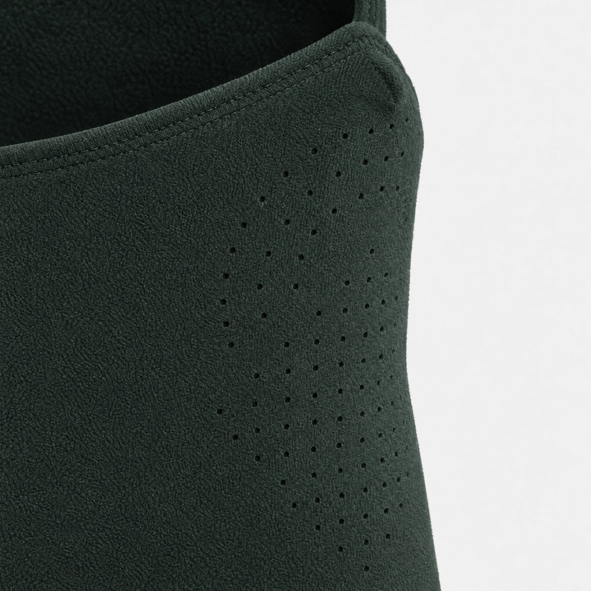 Airhole Laser Polar Fleece Balaclava – Forest – laser perforation detail