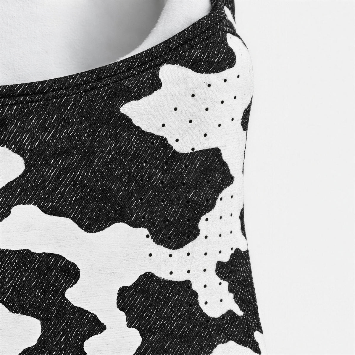 Airhole Laser Polar Fleece Balaclava – Ink Blot – laser perforation detail