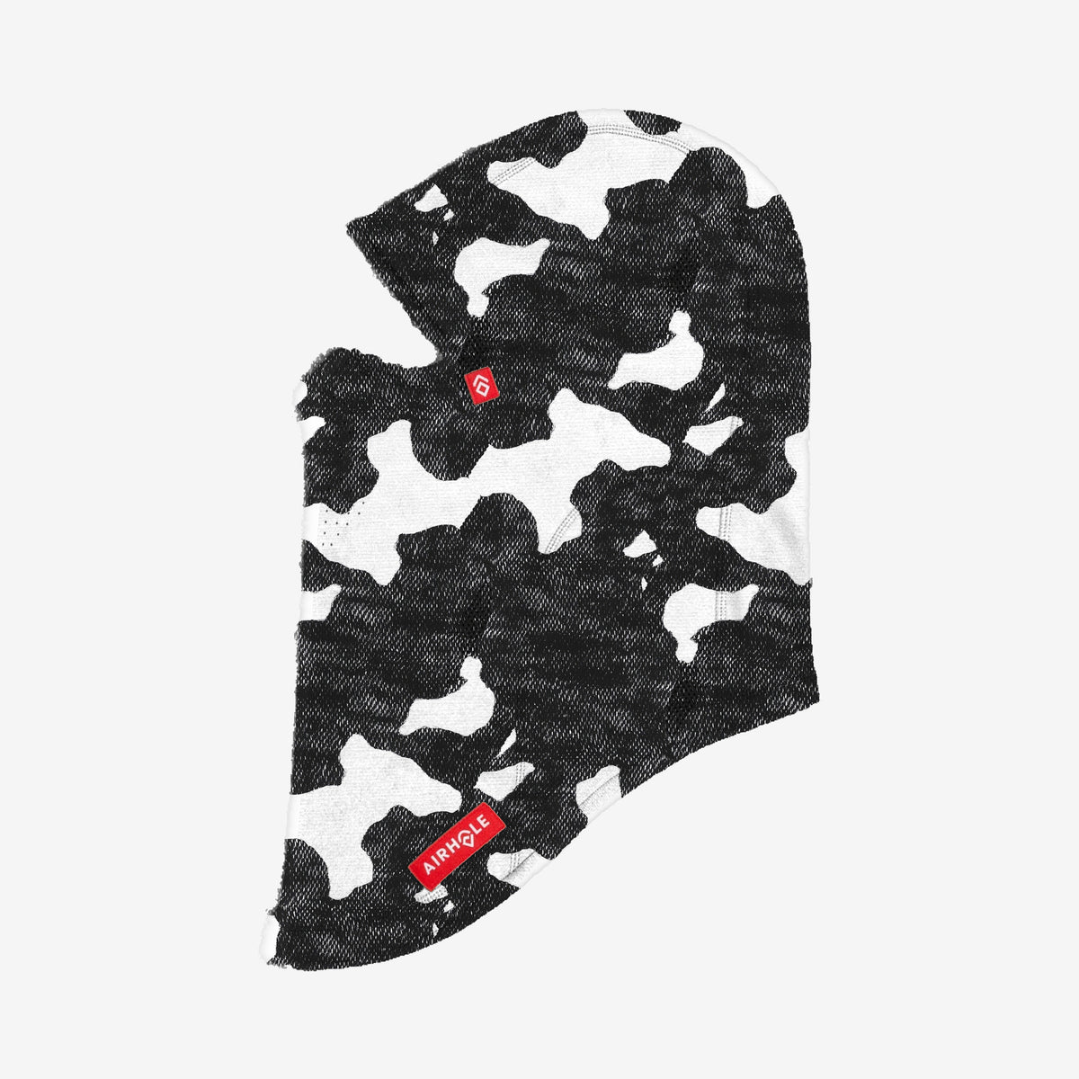 Airhole Laser Polar Fleece Balaclava – Ink Blot – flat lay, alternate view